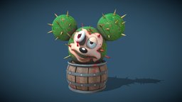 Death of the Family Mickey Mouse plant, cactus, death, creative, mickey, disney, idea, creativity, morbid, idle, mickey-mouse, creature, decoration, monster, horror, zombie
