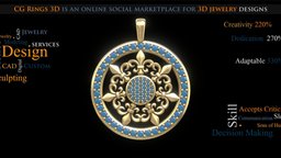 Pendant stl, jewellery, jewel, jewelry, pendant, obj, print, 3dm, jewelry-3d-stl, jewelry-3d-design, substancepainter, substance