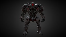 Humnx Obsidian Behemoth mech, behemoth, archangel, hellfire, humnx, skydance