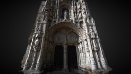 Door of Santa Maria de Belem gate, monastery, lisbon, portugal, belem, jeronimo, church, door