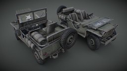 American Bantam BRC40 truck, ww2, jeep, willys, bantam, vehicle, usa, car, brc40