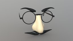 Novelty Glasses frame, clown, fun, party, comedy, masquerade, glasses, nose, mask, costume, carnival, fake, mustache, disguise, marx, comedian, novelty, eyebrow, groucho, moustach, hallooween, character, clothing, funny, black, beaglepuss