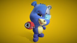 Carl The Cybearg bear, teddy, care, ted, cyborg