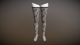 Women Over The Knee Long Socks knee, long, big, thigh, over, socks, clothing, 3ddesigner, 3dclothing, appareldesign, 3dappreldesign