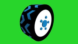 generic-wheel-and-tire wheel, generic