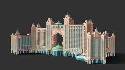 Atlantis tower, dubai, atlantis
