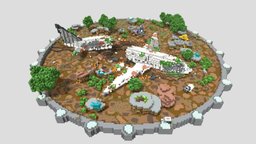 💥CRASHED PLANE | ARENA PVP 💥 crate, post-apocalyptic, hub, spawn, lobby, arena, crashed, pvp, plame, kitpvp, mineways, minecraft