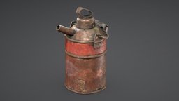 NESCO Kerosene Can | Game Ready Asset can, metal, 3d-model, game-asset, digitalart, game-model, digital3d, pbr-shader, lowpolymodel, kerosene, oilcan, 3dassets, pbr-texturing, pbr-game-ready, pbr-materials, substancepainter, 3d, gameasset, 3dmodel, sketchfab, gameready, metalcan, 3dasset-game, kerosene-can