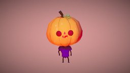 HAPPY HALLOWEEN lantern, jack, cute, indie, pop, painted, or, jack-o-lantern, big, dance, ready, haunted, festival, run, jackolantern, head, minimalist, treat, loop, trick, game-asset, idle, halloween-pumpkin, minimilistic, animated-character, character, handpainted, cartoon, game, lowpoly, walk, animation, stylized, animated, ghost, halloween, pumpkin, spooky, hand, "horror", "gameready", "evil"