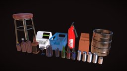 UK pub props bar, pub, beer, drinks