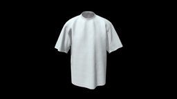 BAGGY_TEE_0003A tshirt, fashion, tee, mens, garment, baggy, menswear, streetwear, digital-fashion, digitalfashion, fashionapparel, 3dtee, archivex, 3dtshirt, 3d-garment