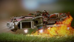 DeLirium TMS. Crossout gamesart, crossout, blender, vehicle