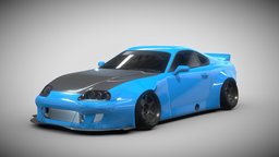 Toyota Supra MK4 Rocket Bunny bunny, japan, speed, sports, fast, automotive, sportscar, toyota, modified, drift, rocket, tuner, tuning, supra, jdm, tuned, widebody, mk4, bodykit, rocketbunny, vehicle, racing, car, race, japanese