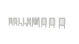 Hollywood Sign film, mount, studio, hill, los, mountain, landmark, industry, sign, la, entertainment, star, movie, angeles, california, hollywood, blockbuster, low, poly, video