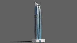 DAMAC Heights tower, dubai, khalifa, emirates, building