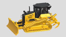Medium Dozers CAT D5 bulldozer, modern, 22, mining, heavy, road, mod, industry, loader, diesel, vr, ar, crawler, modding, simulator, farm, ripper, machine, shank, typical, large, farming, motorized, dozer, asset, game, low, poly, building, construction, industrial
