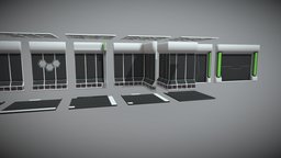 Modular Sci-Fi Set tileset, scifi, sci-fi, modular, space