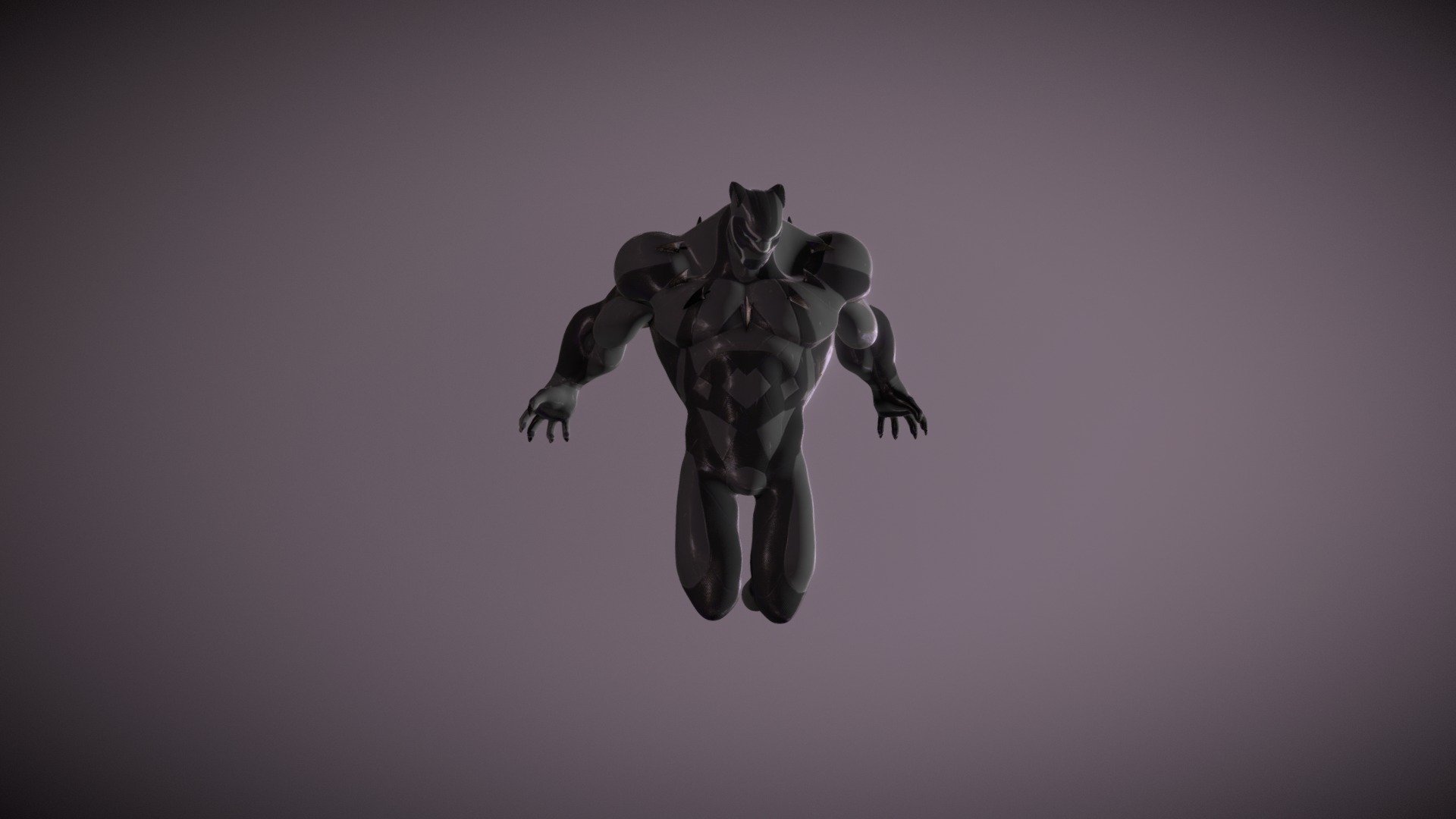 Black Panther - 3D model by dmonk98 3d model