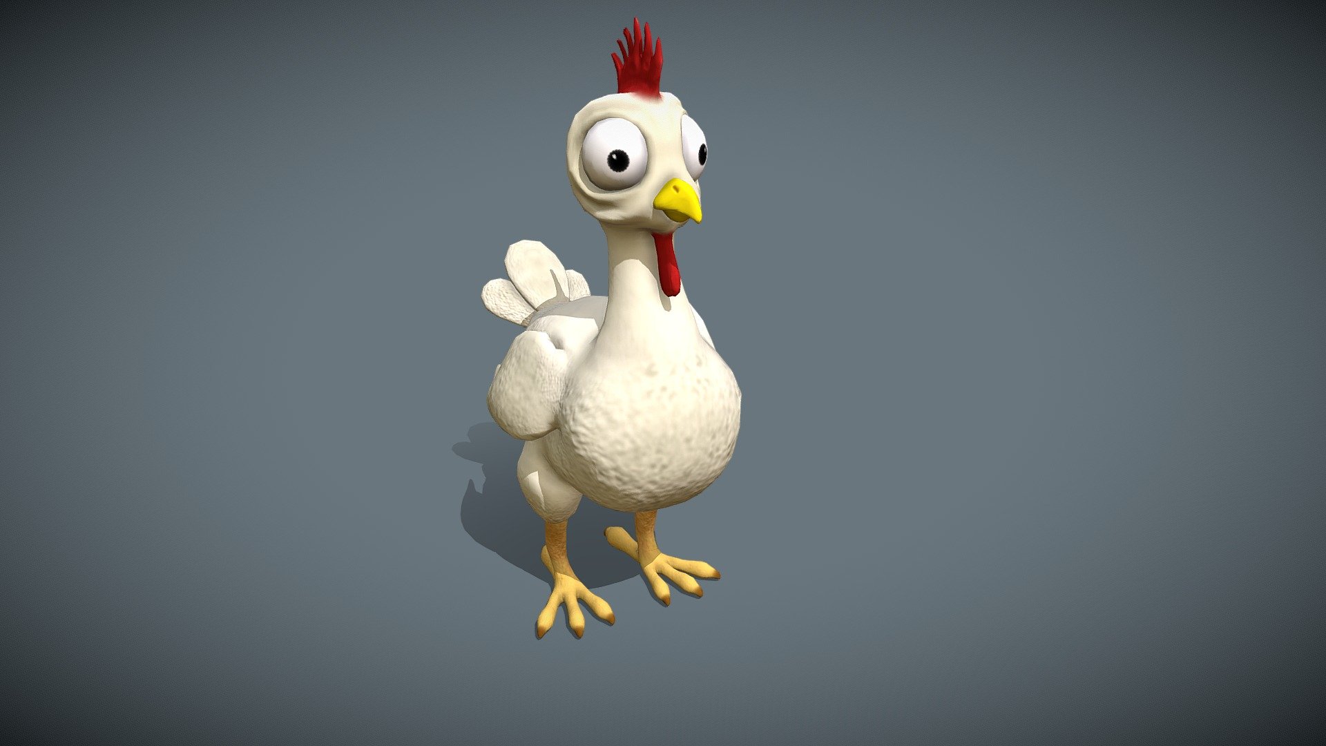 Edited with Zbrush 4R7 and 3ds max 2015

Features

-Model is completly unwrapped
-Layered scene (RIgg, mesh, lights, BG, controls)
-Lowpoly model
-Rigged with Skin modifier and CAT
-Optimal Vray settings 
-Morpher expresions
-No need any plugin to open scene
-All nodes are named clearly
-Clean topology based on quads.
-One mesh
-Hand painted model

Package

-Textures 4096x4096 ressolution (PNG format)
-Diffuse and NM 
-Models  - FBX, OBJ, 3ds, GLB, UZSD
-Scenes - 3ds max 2015 

Lights and Render setting are included in the 3DS Max scene (V-ray). Just open and render
Scene also include idle animation, folder FBX format whitch can be used on another 3D software or games engines.

I hope u like it!
For more models just click on my name and browse library 3d model