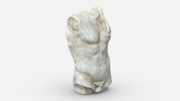 Sculpture_10 body, statue, substancepainter, substance, unity3d, pbr, lowpoly, gameasset, sculpture, ue5