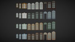 Round Windows Collection with Unique Top Design office, white, exterior, windows, entrance, architectural, magazine, out, entry, store, window, trade, arc, decor, facade, details, architecture, house, home, building, workshop, shop, plastic, modular, door, wall