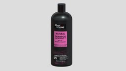Natural Shampoo Low Poly PBR Realistic face, modern, bathroom, oil, bath, accessories, mirror, vr, ar, towel, bodywash, sticks, perfume, elegant, cosmetic, dryed, baobab, glass, asset, game, home, decoration, interior, lunaria, meraki