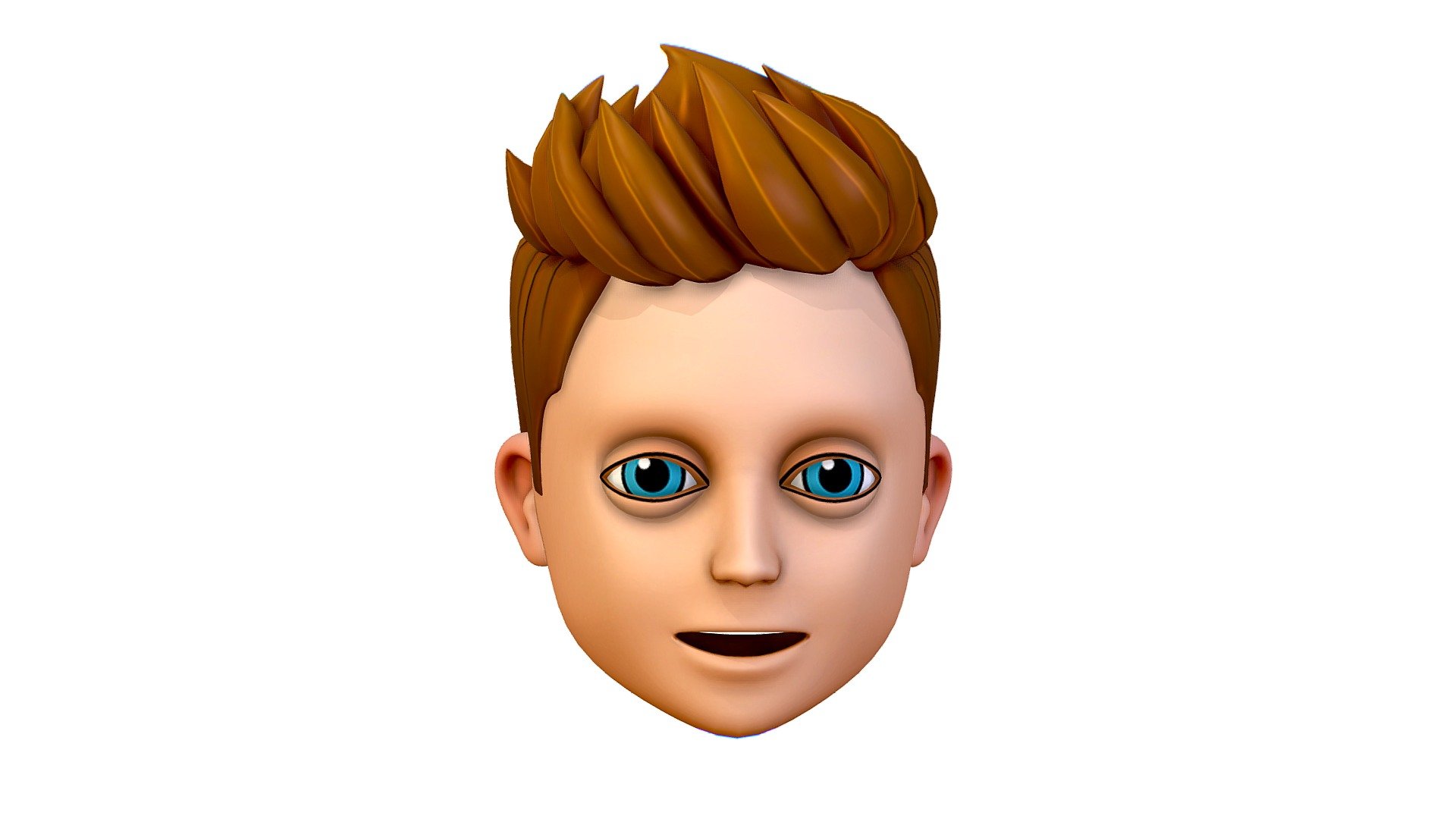 Short Hairstyle Cartoon Young Man Boy Head Icon

3DsMax, Maya file included

Textures 2048x2048 size

Accessories Collection: https://sketchfab.com/olegshuldiakov/collections/cartoon-accessories-avatar-collection-a9b2175e888f46b1a056e83cd80bfd6c

Beards Collection:
 - Short Hairstyle Cartoon Young Man Boy Head Icon - Buy Royalty Free 3D model by Oleg Shuldiakov (@olegshuldiakov) 3d model