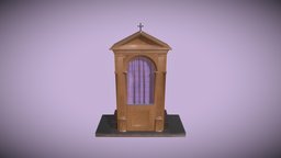 Confessional cathedral, catholic, god, booth, priest, iglesia, jesus, cabinet, worship, kirche, christian, penitent, kneel, sacrament, confession, confessional, church, confessor, confesonario, beichtstuhl
