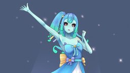 Stages Smile scene, toon, topology, cg, rigging, b3d, people, basemesh, scenery, rig, shadeless, manga, smile, dancer, animegirl, celshading, npr, halfhuman, idol, monstergirl, vrchat, vtuber, handpainted, girl, cartoon, blender, female, monster, human, anime, rigged, japanesegirl, hololive, demihuman