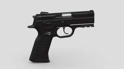 Tanfoglio Force rifle, grenade, assault, high, soldier, revolver, army, handgun, carbine, generic, semi, long, submachine, defense, equipment, firearm, vr, bullpup, ar, firearms, automatic, machine, battle, pistol, sniper, launcher, personal, semi-automatic, weapon, asset, game, 3d, low, poly, military, shotgun, gun, gear, war, "light", "multiple-barrel"