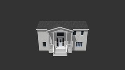 House 10 exterior, urban, house, city, structure