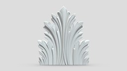 Classic Pattern 16 kit, room, exterior, element, ceiling, architectural, ornament, molding, cornice, classic, medallion, gothic, bash, decor, corbel, details, rosette, classical, kitbash, finishes, pilaster, cartouche, acanthus, 3d, design, house, home, decoration, interior, temple