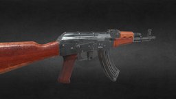 ак-47 rifle, assault, machine, ak-47, weapon