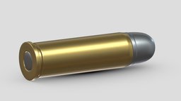 Bullet .38 SPECIAL rifle, action, army, bullet, ammo, firearms, explosive, automatic, realistic, pistol, sniper, auto, cartridge, weaponry, express, caliber, munitions, weapon, asset, game, 3d, pbr, low, poly, military, shotgun, gun, colt