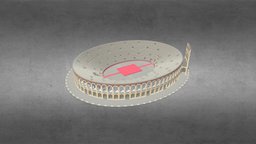 Verona Arena Roman Amphitheatre Italy rome, ruin, ancient, exterior, italy, landmark, antique, verona, italian, coliseum, arena, old, roman, amphitheatre, colloseum, amphitheater, architecture, 3d, city, building, 3dmodel, history