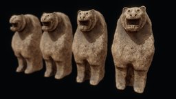 Hittite Lion Statue sculpt, ancient, figure, monument, architectural, historical, lion, statue, old, dusty, hittite, art, archaeology, stone, decoration, sculpture, history, hattusa