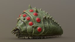 Nausicaä of the Valley of the Wind insect, red, studios, bug, nausicaa, giant, ghibli, tugboat, eyes, miyazaki, jj, jjchalupnik, ohm, creature, anime, ohmu, ghibli-nausicaa