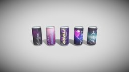 KDA Soda Can + Bonus Seraphine Soda Can drink, leather, can, legends, bonus, lego, soda, ahri, evelynn, akali, seraphim, kda, game, kaisa