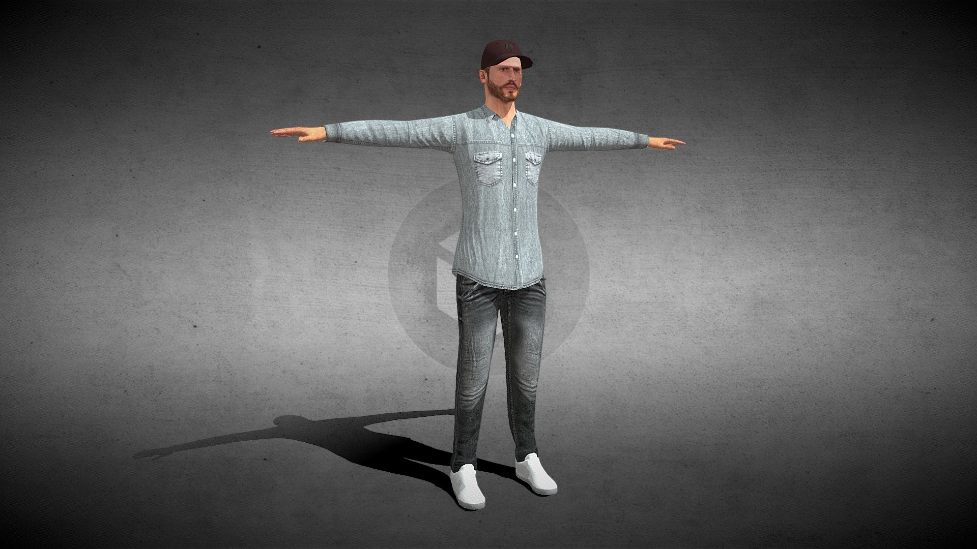 Character 01 - 3D model by Vishal Salgotra (@Salgotra1184) 3d model