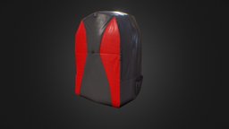 Bag bag, backpack, asset, lowpoly