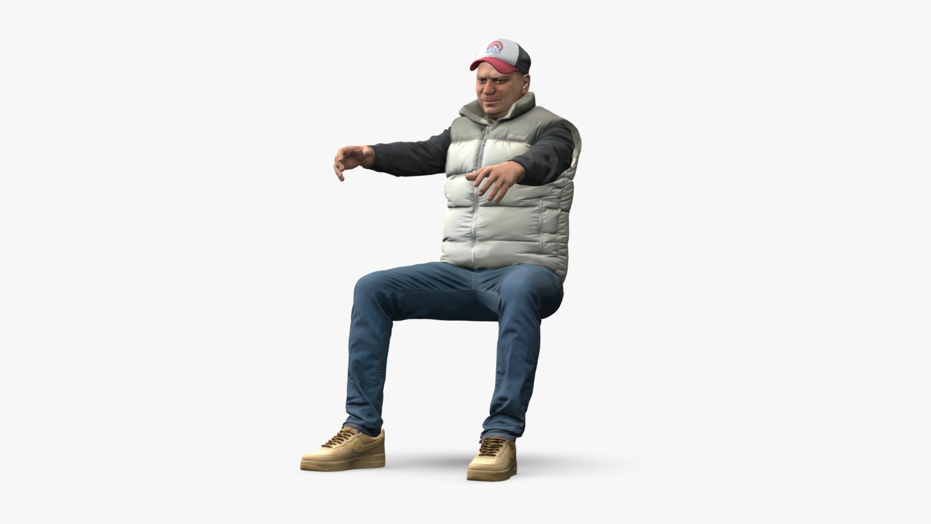 Introducing our latest 3D model - &ldquo;Fitness girl in &ldquo;A
