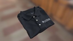 Folded Company Shirt shirt, prop, things, worldviz, agisoft, photoscan, 3dsmax, zbrush