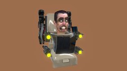 GMAN-SKIBIDI-TOILET FACE ANIMATION game-ready, blender3dmodel, animatedcharacter, rigged-character, skibidi, noai, skibiditoilet, skibidiboss, skibiditoiletcameraman