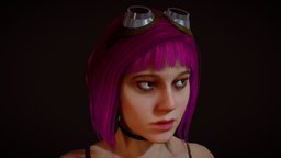 Ramona Flowers , scott, punk, sss, pilgrim, ramona, , , scottpilgrim, ramonaflowers, woman, subsurfacescatering, subsurfacescattering, girl, female