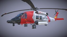 Sikorsky MH-60J "Jay Hawk" Complex Animation us, copter, transport, chopper, coast, guard, help, force, hawk, mh, aircraft, united, 60, diver, hh, rescue, jay, coastal, states, sikorsky, swimmer, sh, air, helicopter, jayhawk, mh-60t, mh-60j