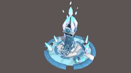 GuardTower tower, ice, arcane, tower-defense, 3d-coat, 3d