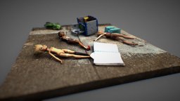 Shitty Barbie Party shit, 3d-scan, party, shitty, awsome, barbie, dogpoop, metashape, photoscan, photogrammetry