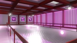 Experimental Neon Room room, lights, vr, neon, building, jimbogies