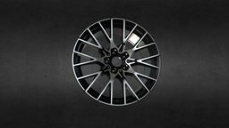 Rim automobile, wheel, rim, modern, subdivision, toyota, metal, mercedes, modeling-blender3d, 3d, blender, vehicle, car, material