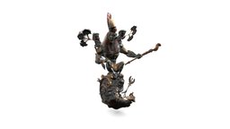 Pharao Fallas Sculpture pharaoh, valencia, sculpture-photogrammetry-scan, fallas, photogrammetry, sculpture